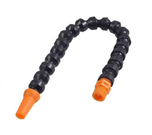 Round nozzle plastic 1/4&#034; pt thread flexible oil coolant pipe navy blue for sale