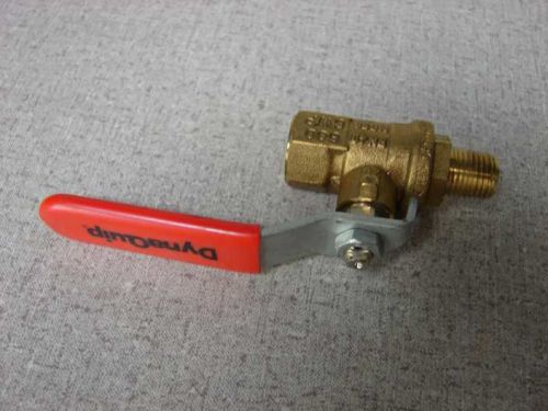 DYNAQUIP CONTROS 1/4&#034; forged brass ball valve VMH2.P9 1/4
