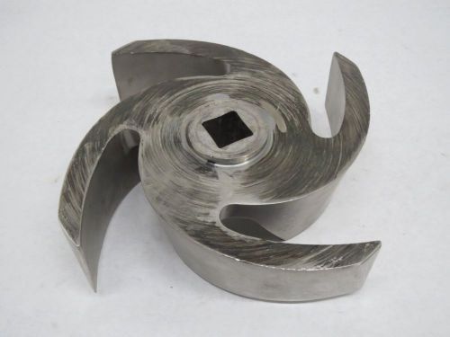 FRISTAM 1X1IN BORE 10IN OD 5VANE PUMP IMPELLER STAINLESS REPLACEMENT B324784