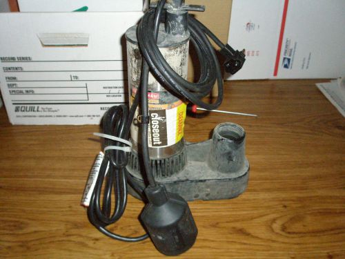 Craftsman 1/2 hp stainless steel sump pump 83-3050 for sale