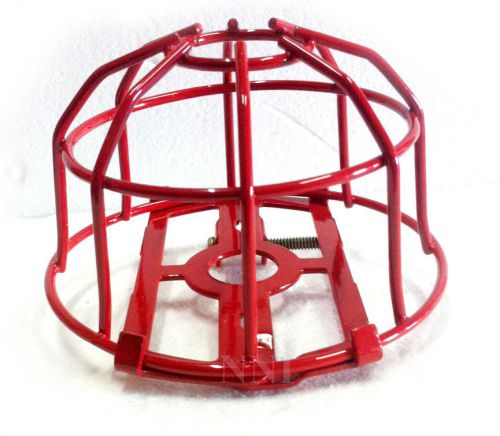 3/4&#034; ips fire sprinkler headguard or cage heavy duty painted red for sale
