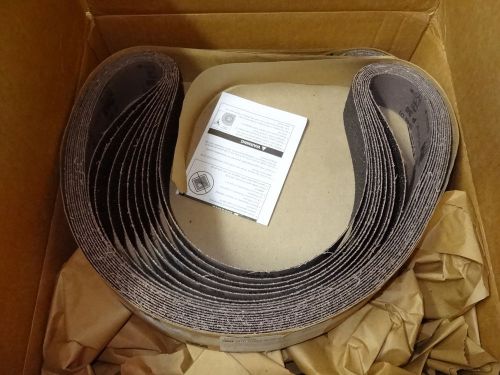 65 3m abrasives 2&#034; x 60&#034; 241d three-m-ite film-lok rb cloth sanding belts p36x for sale