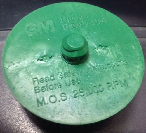 3m roloc green bristle disc 2&#034; inch 50 grit scotch brite made in usa for sale