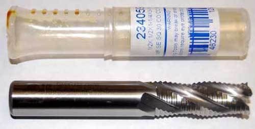 Controx 1/2&#034; x 1-1/4&#034;  4 flt m42-8% cobalt fine-pitch roughing cnc end mill for sale