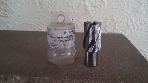 Hougen 12130 15/16&#034; diameter rotabroach 1&#034; for sale