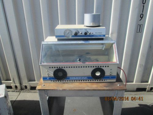 Comco model mb1000-1 microblaster with antistatic  workstation mdl ws-2200-3 for sale