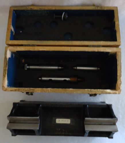 Brunswick surfcenter model sc-12-1c 12&#034; accuracy .0001 in wood case machinist for sale