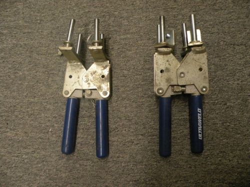 Ultraweld thermoldweld Mold Handle Clamp set of two