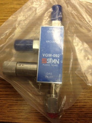 NEW Span Instruments VGM-092 Vacuum Generator