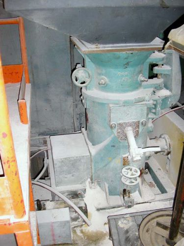 3 hp sturtevant rotary fine crusher model 0 with 7 1/2 hp nauta mixer item #8442 for sale