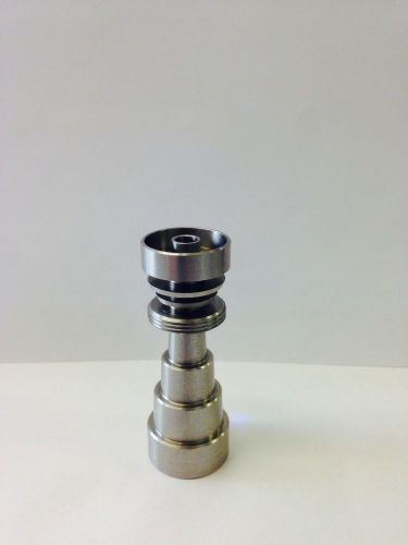 NEW DOMELESS TITANIUM NAIL 6-in-1 10mm/14mm/19mm FEMALE MALE GR2 TI SHIPS/USA