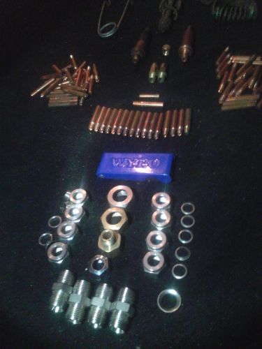 Lot of welding &amp; cutting torches tips &amp; parts for sale