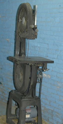 Duro cast iron vertical bandsaw 10 inch resaw height 16 in solid wheels 1phase for sale