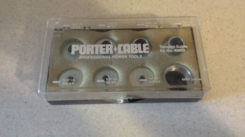 Porter Cable Router Template Guide Kit 42000 GREAT CONDITION!!!