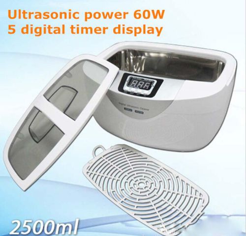 2.5l110v/220v heatable ultrasonic cleaner dentist ultrasonic dental lab instrume for sale