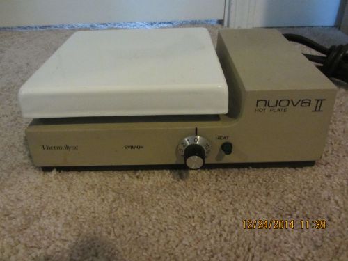 WORKING THERMOLYNE NUOVA II HOTPLATE MODEL 18325,VERY GOOD CONDITION.