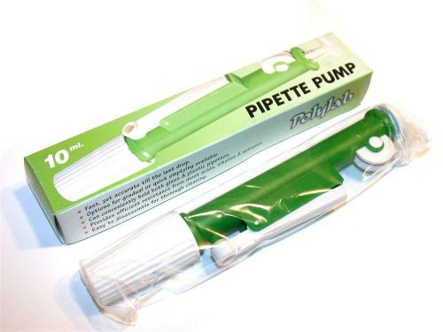UP TO 12 NEW 10ML POLYLAB PIPETTE PUMPS