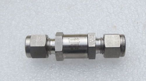 Swagelok  1/4&#034; Stainless Steel Check Valve SS-4C-25  Several Avail