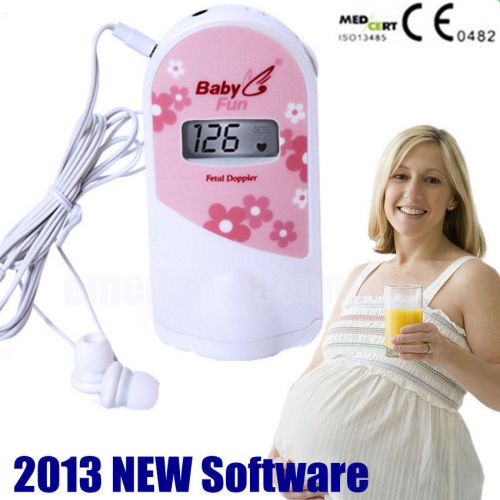 2013 New Arrival 2.5 MHz Fetal Doppler Fetal Heart Monitor + Free Gel CA