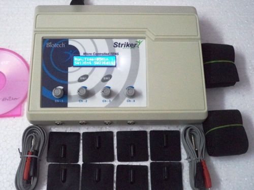 Professional use Electrotherapy Unit 4 ch Pain therapy equipment LCD dispaly