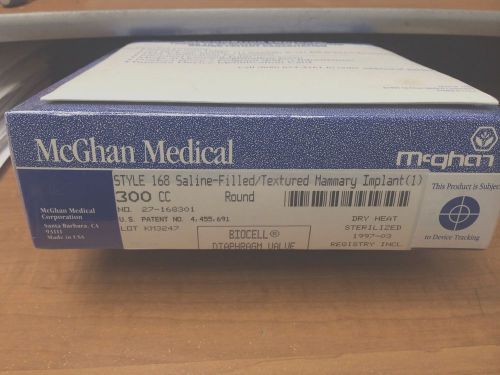 McGhan Medical 300cc Mammary Implant