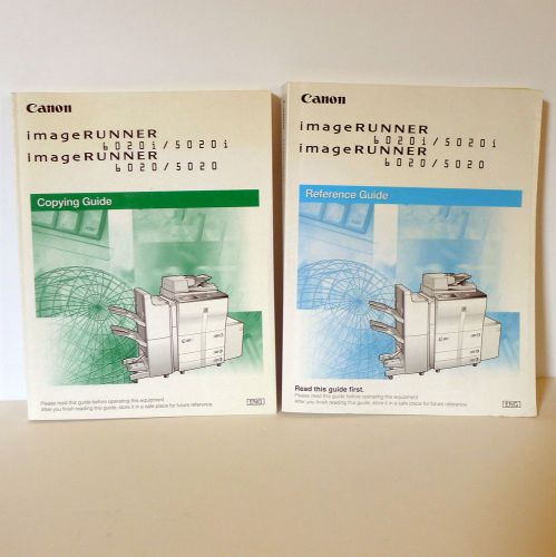 Canon ImageRUNNER Set of 2 Guides Copying Reference 6020/5020