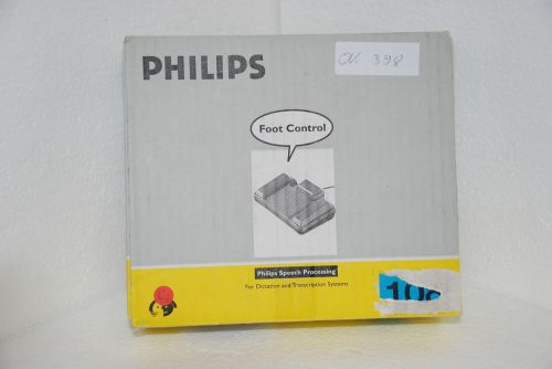 Dictation and transcription systems foot control 210 philips for sale