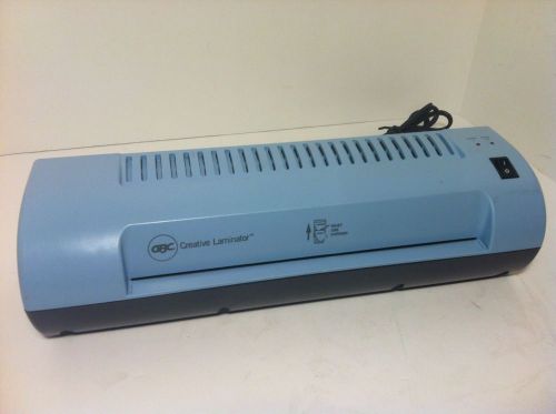 Gbc 9&#034; inch creative laminator used works well  save money free s&amp;h! for sale