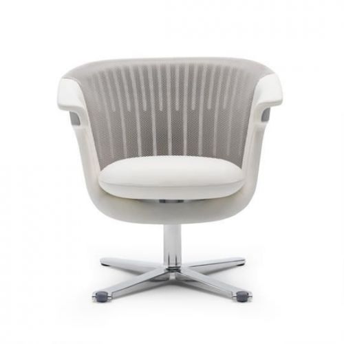 Ncm steelcase i2i collaborative fully loaded ivory chair. ultra modern. for sale