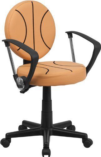 Tmarketshop basketball task chair mesh flash furniture computer office sport kid for sale