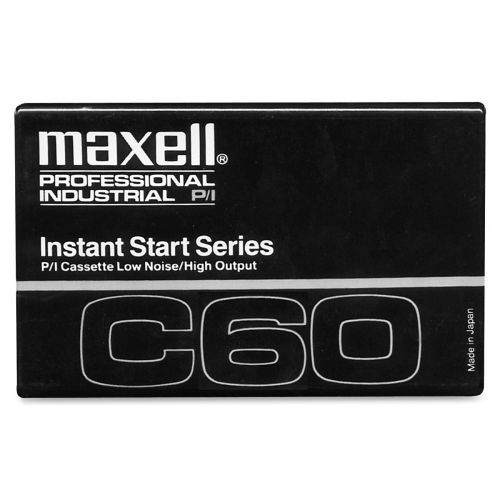 LOT OF 6 Maxell 60 Minutes Communicator Series Audio Cassette -1 x60 Minute