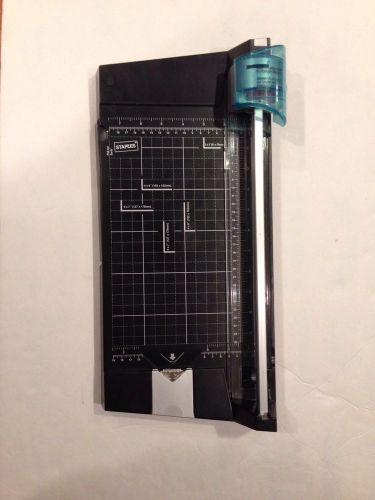Staples Genuine Paper Cutter - Multi-function Dial Slide Paper Liner