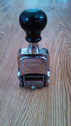 VINTAGE COMMERCIAL CONTROLS CORPORATION STAMPER CONSECUTIVE DUPLICATE  REPEAT