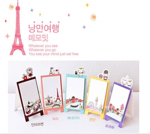 2pcs City Scene Post It Bookmark Marker Memo Flags Index Notepad Sticky Note HI