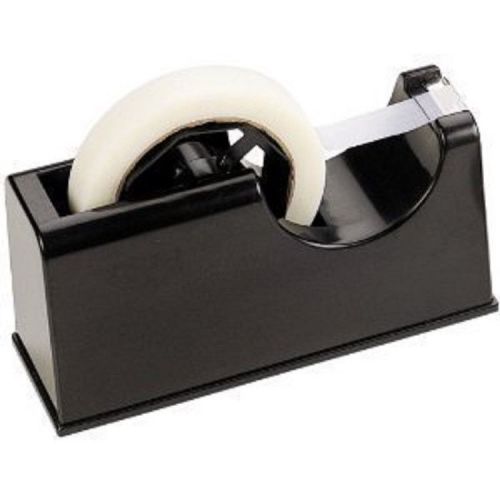 Officemate 2-in-1 Heavy Duty Tape Dispenser 1-Inch and 3-Inch Core, Black NEW!!