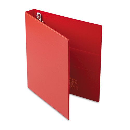 Heavy-Duty Binder with One Touch EZD Rings, 1&#034; Capacity, Red