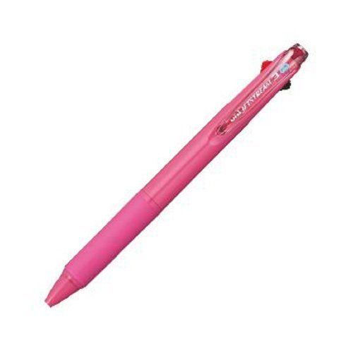 Uni Jetstream 3 Color Ballpoint Multi Pen - 0.5 mm - Rose Pink Body