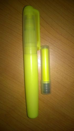 Sanford fluorescent yellow crayon highlighter with refill euc for sale