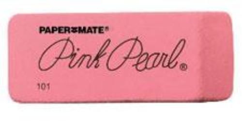 Sanford Pink Pearl Erasers (ef100)