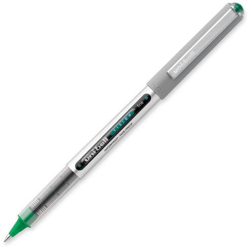 Vision Stick Roller Ball Pens Fine Point Evergreen Ink Pack Of 12 60386