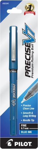 Pilot Precise V7 Rollerball Pen - Fine Pen Point Type - 0.7 Mm Pen (pil35341)