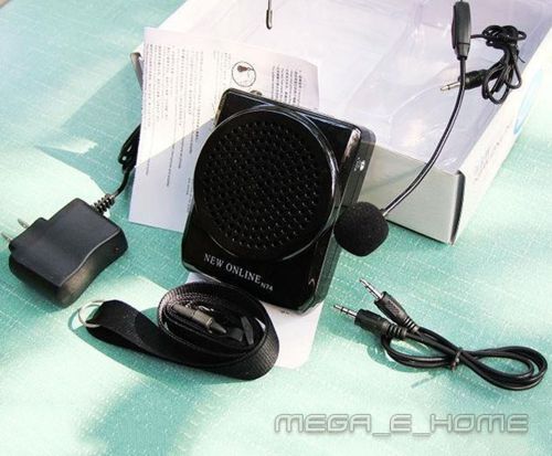 Rechargeable teaching waist hanging megaphones mp3 player amplifier loudspeaker for sale