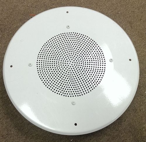 Lot of 3 13-Inch Commercial Ceiling Speakers with Transformer