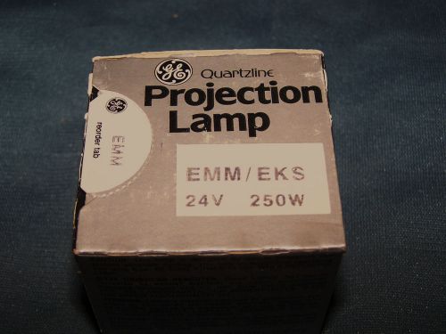 General Electric EMM/EKS Projection Lamp New Quartzline 24V/250W *Kodak*