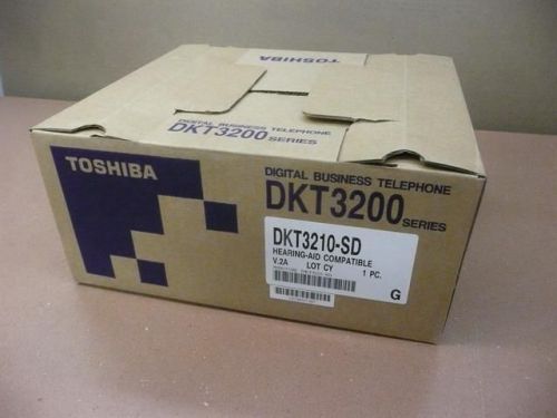 Toshiba DKT 3210-SD  (NIB - New in Box) Charcoal 10 Button Digital Speaker Displ