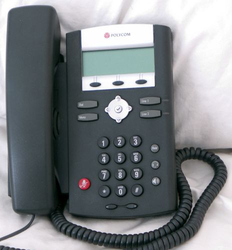 POLYCOM SoundPoint IP 320 SIP VoIP PoE Phone, Ethernet (RJ-45)