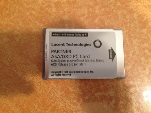 AVAYA Lucent PARTNER ASA/DXD PC CARD