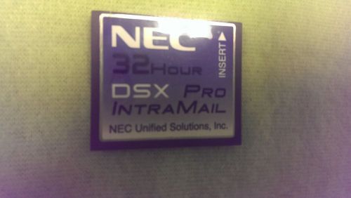 NEC DSX PRO 8 Port 32Hr IntraMail 1091053 Voicemail Used 30 Day Warranty