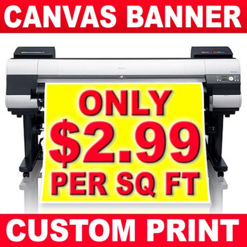 Custom canvas banner printing personalized photo canvas banner sign printing for sale