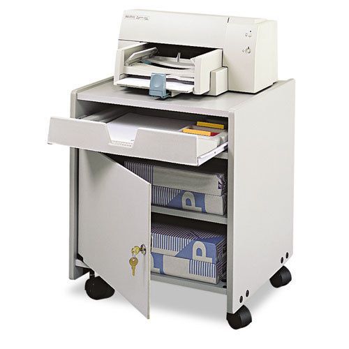 Safco Office Machine Mobile Floor Stand, 1-Shelf Office Furniture